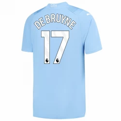 Manchester City Kevin De Bruyne #17 Fodboldtrøjer 2023-24 Hjemmebanetrøje Mænd